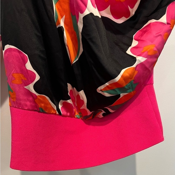 Anthropologie Floral Dolan One Shoulder Size Large - Picture 3 of 14